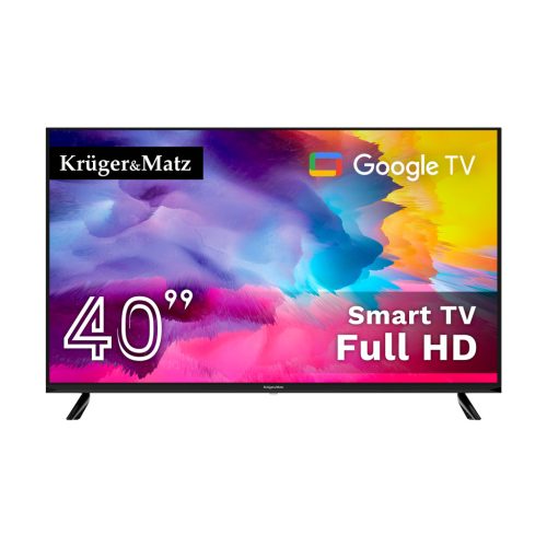 Krüger&Matz Smart TV Full HD 40" Full HD DLED Google TV DVB-T2/T/C H.265 HEVC