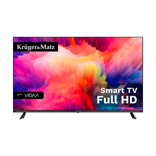 Kruger&Matz 43" FHD Smart TV DVB-T2/S2 H.265 Hevc TV 