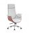 Premium főnöki i forgószék, kényelmes ,modern, műbőr, fehér