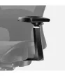 Ergonomikus irodai forgószék, hálós szellőzőanyag, dönthető háttámla, állítható ülésmélység, fekete