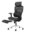 Ergonomikus prémium irodai szék, hálós masszázs funkcióval fekete.