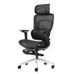 Ergonomikus prémium irodai szék, hálós masszázs funkcióval fekete.