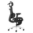 Ergonomikus prémium irodai szék, hálós masszázs funkcióval fekete.