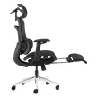 Ergonomikus prémium irodai szék, hálós masszázs funkcióval fekete.