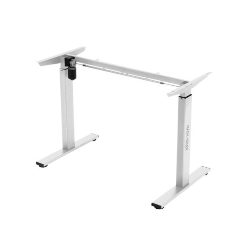 Elektromos állítható magasságú keret állvány, szabályozható, 73-113 cm, 1 motor , teherbírás 80 kg, Fehér