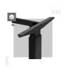 Elektromos állítható magasságú keret állvány, 73-113 cm, 1 motor, teherbírás 80 kg, fekete