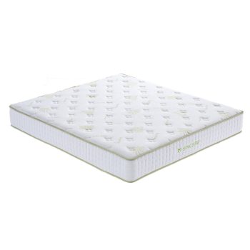   Moon Aloe 90x200x25cm táskarugós matrac, memóriahab aloe vera huzattal, 7 komfortzónás H4 kemény