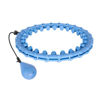   Smart Hula Hop karcsúsító kerék szegecsekkel és súlyokkal 50 cm, kék