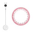 Smart Hula Hop karcsúsító kerék szegecsekkel és súlyokkal 50 cm, rózsaszín
