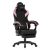 Gamer szék space 3.7 lábtartóval rózsaszín 