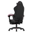 Gamer szék space 3.7 lábtartóval rózsaszín 