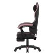 Gamer szék space 3.7 lábtartóval rózsaszín 