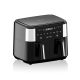 Airfryer forrólevegős fritőz, 2600 W, 8 Program, 9 L kapacitás, Led kijelző, fekete