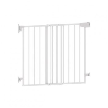   Biztonsági rács, baba, ajtórács, 70-108 cm x 70 cm, fehér