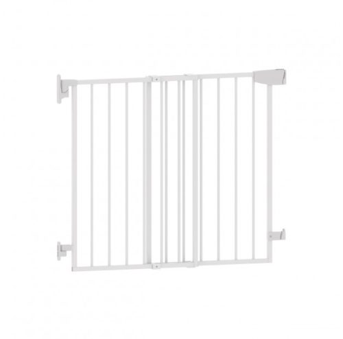 Biztonsági rács, baba, ajtórács, 70-108 cm x 70 cm, fehér