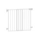 Biztonsági rács, baba, ajtórács, 70-108 cm x 70 cm, fehér