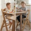 Etetőszék gyerekeknek 4 az 1-ben, natúr