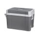 TEESA Hordozható hűtőláda fűtési funkció 35 L szürke