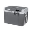 TEESA Hordozható hűtőláda fűtési funkció 35 L szürke