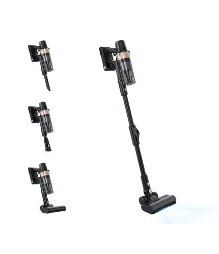 Porszívó, 3 üzemmód, 400 W, 0, 8 l, 55 perc, HEPA szűrő, fekete