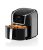 Airfryer forrólevegős fritőz, 1800 W, 8 Program, 7.7 L kapacitás, Led kijelző, fekete