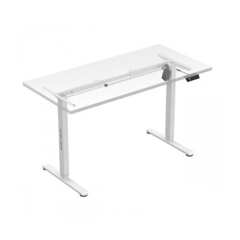   Elektromos állítható magasságú keret állvány, szabályozható, 79-119 cm, 1 motor , teherbírás 80 kg, Fehér