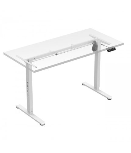 Elektromos állítható magasságú keret állvány, szabályozható, 79-119 cm, 1 motor , teherbírás 80 kg, Fehér