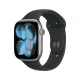Apple Watch Series 11 GPS, 42mm asztroszürke alumíniumtok, fekete sportszíj, S/M
