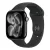 Apple Watch Series 11 GPS, 46mm kozmoszfekete alumíniumtok, fekete sportszíj, M/L