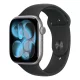 Apple Watch Series 11 GPS, 46mm asztroszürke alumíniumtok, fekete sportszíj, M/L