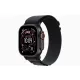 Apple Watch Ultra 3 GPS+Cellular, 49mm-es fekete titántok, fekete alpesi pánt, S