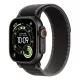 Apple Watch Ultra 3 GPS+Cellular, 49mm-es fekete titántok, fekete-hamuszürke terep pánt, M/L