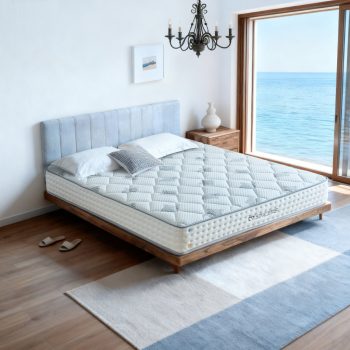   Vega-LUX 90x200x26cm Kétoldalú téli/nyári oldalú táskarugós Matrac, 7 komfortzónás, H3 keménység